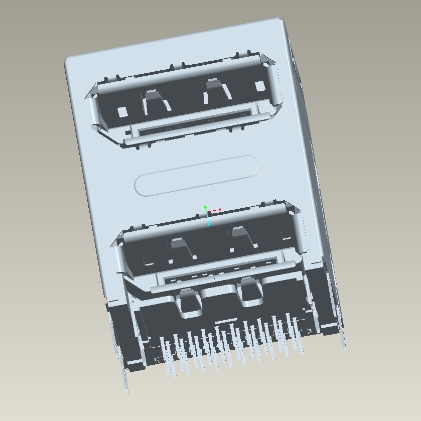 EAST-DPDPH5A11AH DIPSPLAY母頭雙層全包外殼