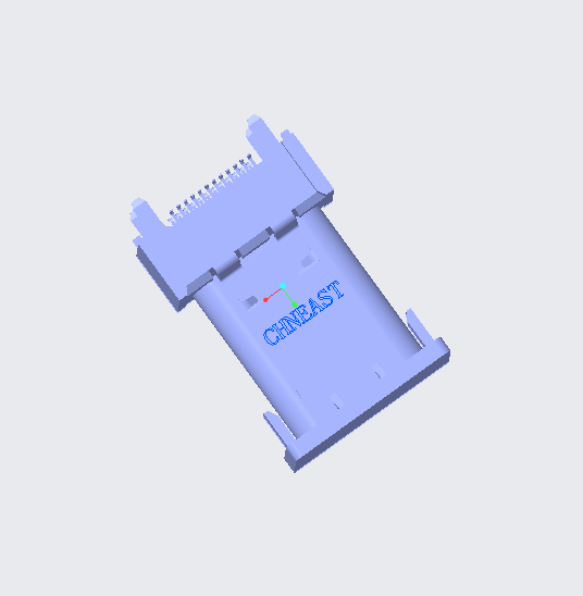 EAST-USF24DH15XX-R TYPE C 3.1母座24P直立式H15.00 SMT外殼DIP