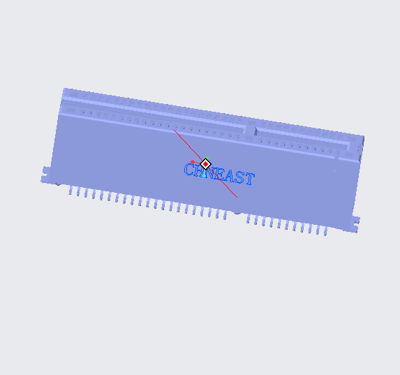 EAST-06401X56K1XR PCIE 64P（X4）SMT帶接地片 開口式