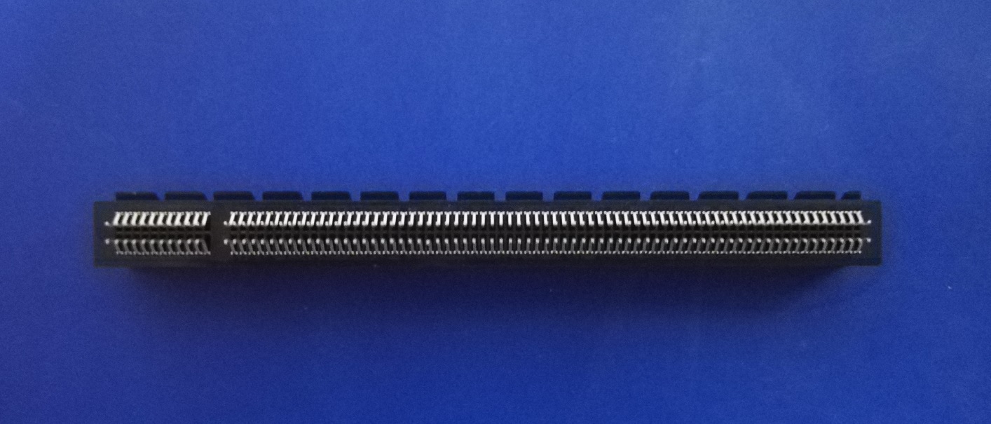 EAST-16401A01K1ER PCIE 164P（X16）夾板式無螺絲孔帶定位柱