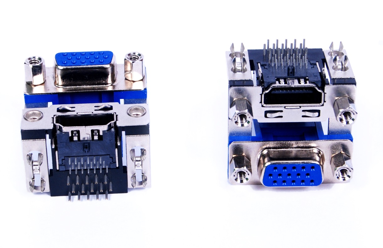 EAST-HDVGABDADAR 雙層VGA上+HDMI下 H19.05