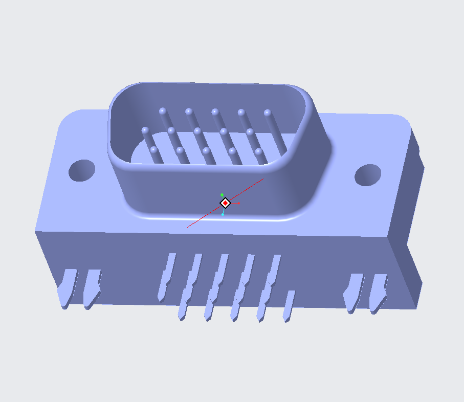 EAST-HDF15P-308XX-X HDF 15P 3.08mm公頭