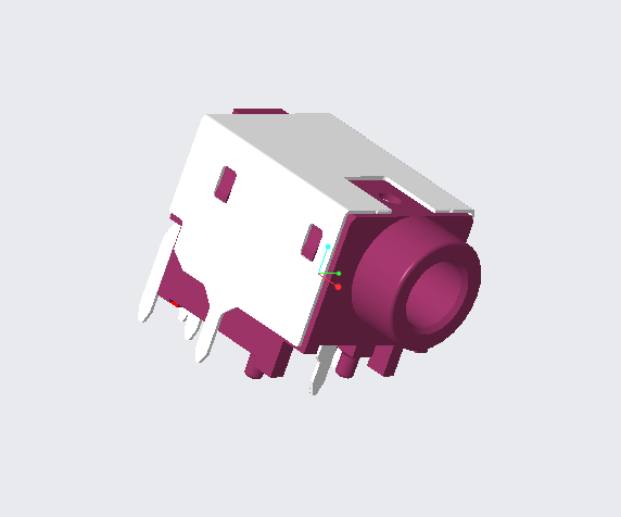 EAST-2339L-08DB-PPA AUDIO JACK中心高H6.5無(wú)彈腳長(zhǎng)1.4四段