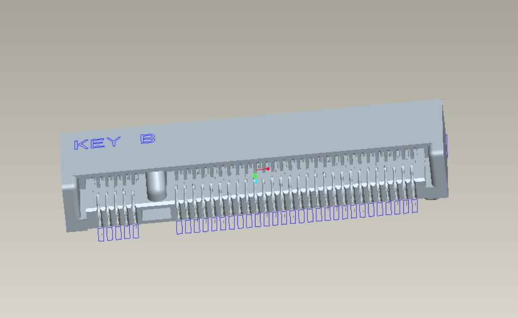 EAST-06740A15K1BR NGFF M.2 B.KEY H4.0mm