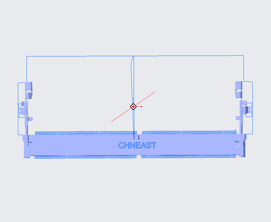 EAST-26202X90K1BR DDR5 SO DIMM 262P 9.0H RVS反向