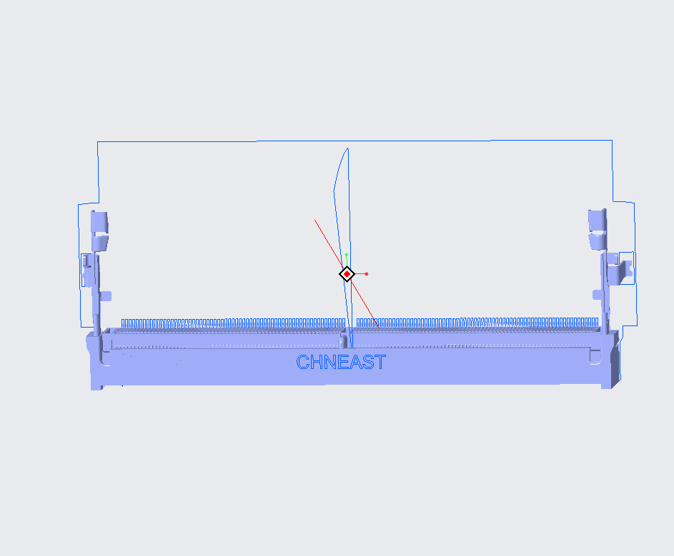 EAST-26201X90K1BR DDR5 SO DIMM 262P 9.0H STD正向
