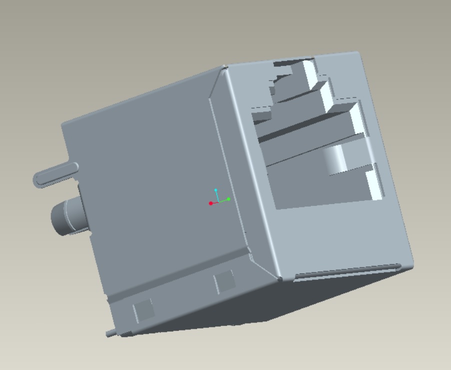EAST-52F-31880113101 RJ45 直立式180度H16.75無燈無彈片