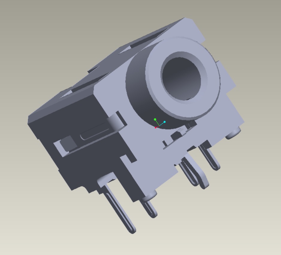 EAST-D3088A-X PHONE JACK中心高6.5H無彈片有定位柱