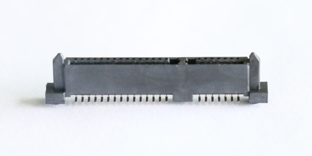 EAST-SA18SDS65LDCR SATA 7+15P母座短體直立式SMT帶接地片