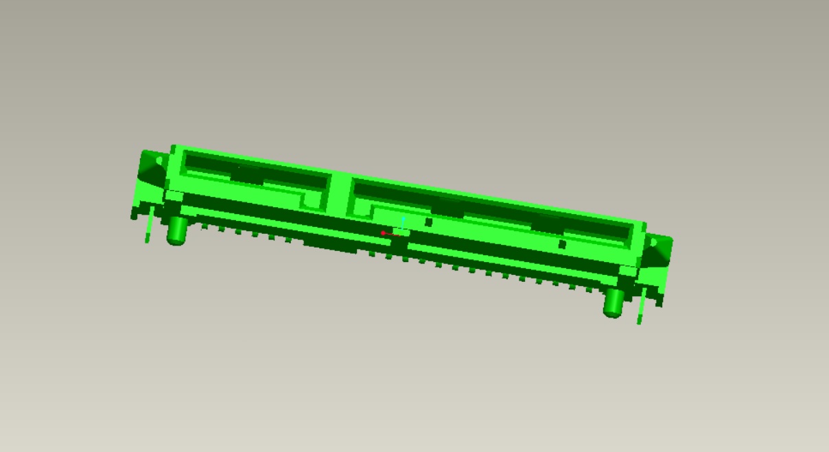 EAST-SA90SDS42LDCR SATA 7+15P母座下接觸塑高H4.2 SMT魚叉?zhèn)炔?  width=