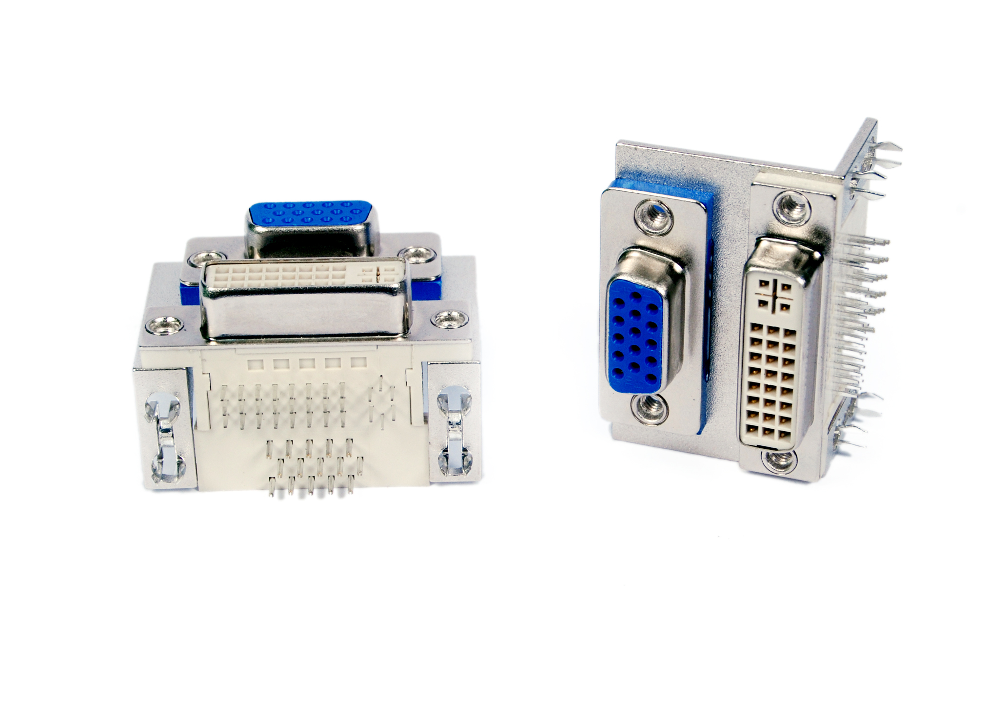 EAST-6SV4AP2A1XXCR 雙層VGA(上)+DVI(下)24+5P H15.88