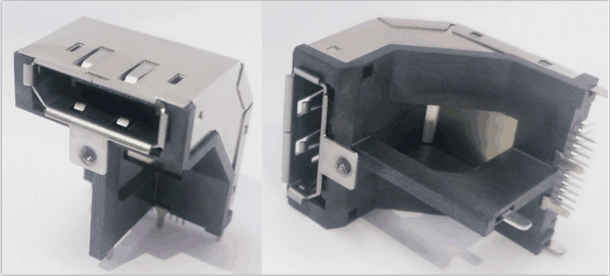 EAST-DPH330A0008 DISPLAY PORT 20P 架高H26.55(中心高H23.72)前插后貼