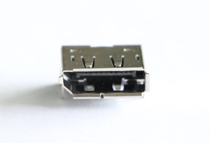 EAST-DP022010008 DISPLAY PORT 20P 雙排PIN DIP插件有定位柱