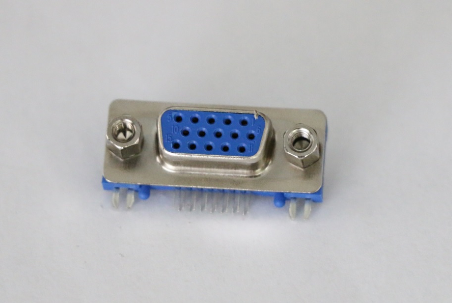 EAST-SLIM150070-003 SLIM VGA  15P母頭間距1.5直魚叉前七后八