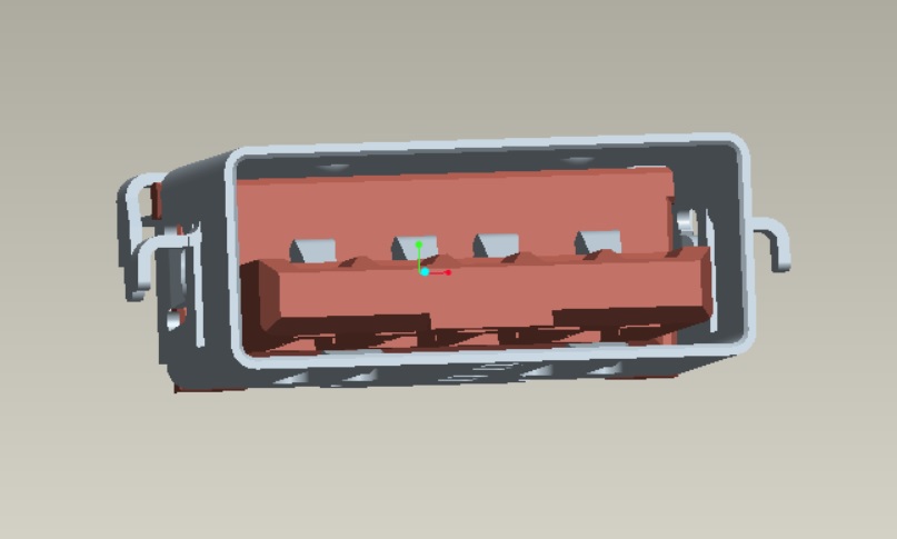 USB 3.0 AF沉板板上H2.20無卷邊L12.50 DIP 舌片反向