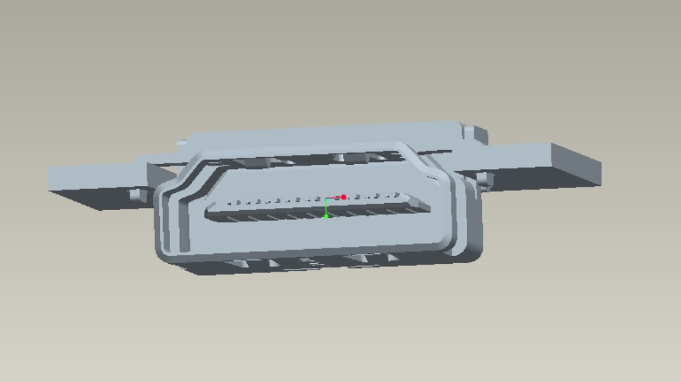 HDMI A TYPE反向沉板CL=5.14 Dip